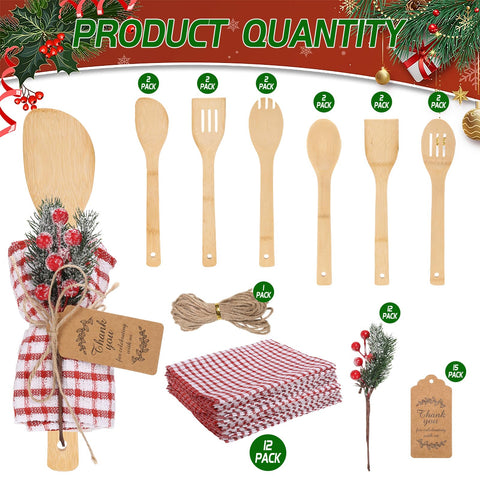 CIEOVO artificial Christmas branches add festive centerpiece accents to holiday tables.