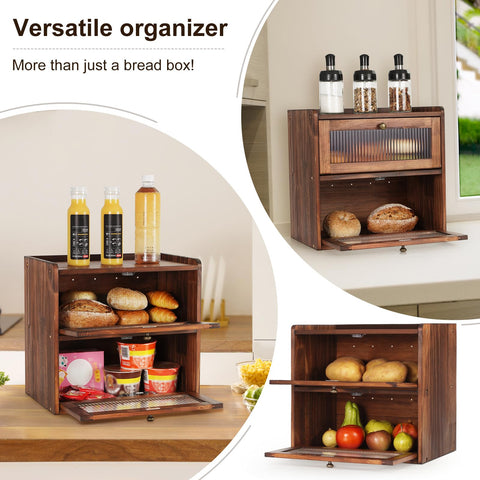 Ciilee Baby flat-top surface provides extra counter space for everyday use.