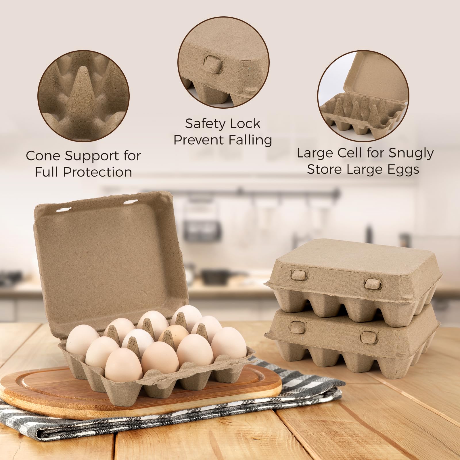 CINPIUK reusable eco-friendly cartons offer sustainable packaging.