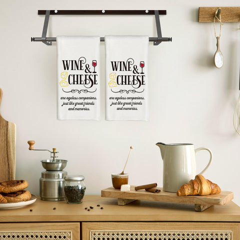 CIOJUNE bar towels used for wiping counters during entertaining