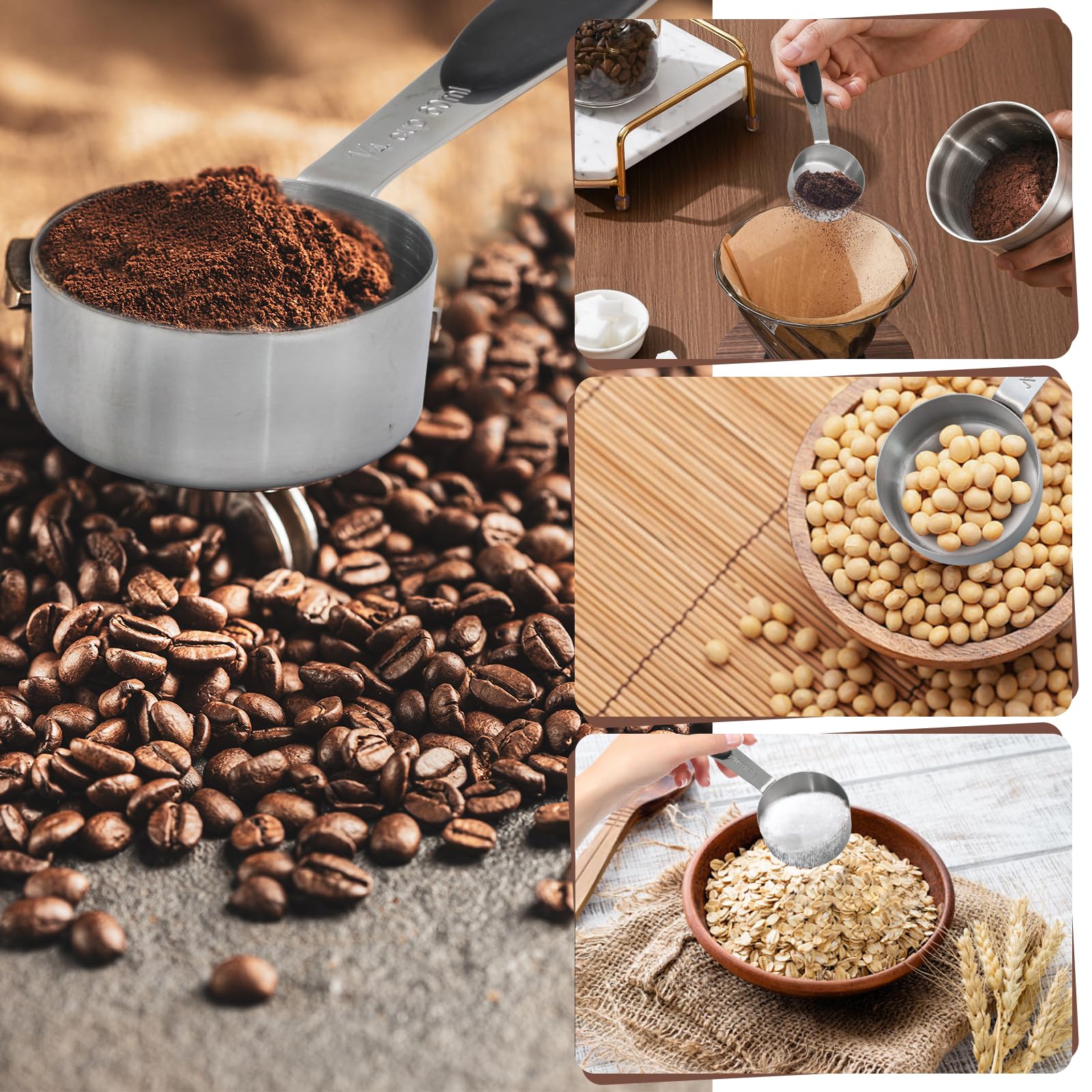 Cionyce versatile cup suitable for coffee, milk powder, flour, and more.