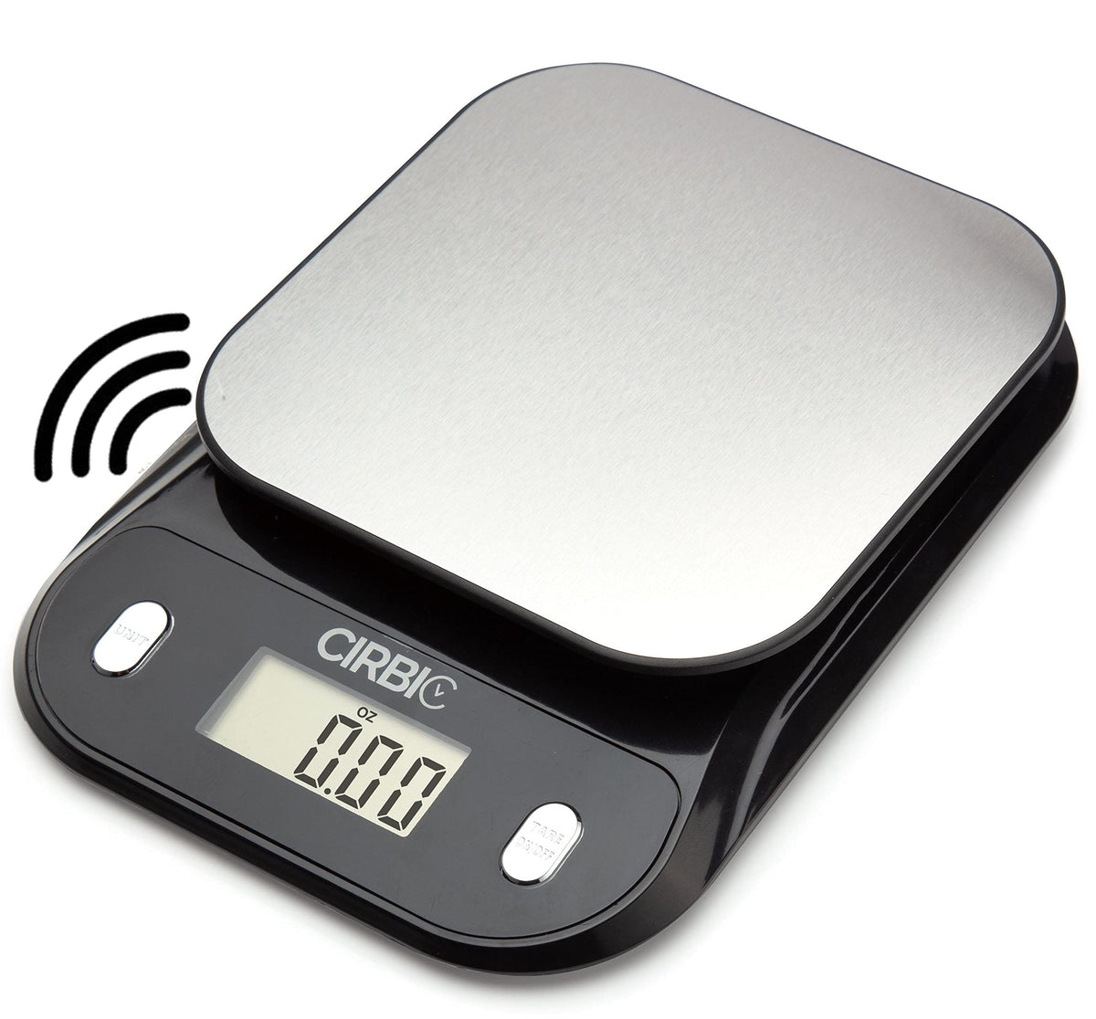 Cirbic Talking Kitchen Scale loud voice guides clear readings.