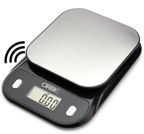 Cirbic Talking Kitchen Scale loud voice guides clear readings.
