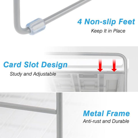 Cirhy tool-free, slot-in assembly for quick setup.