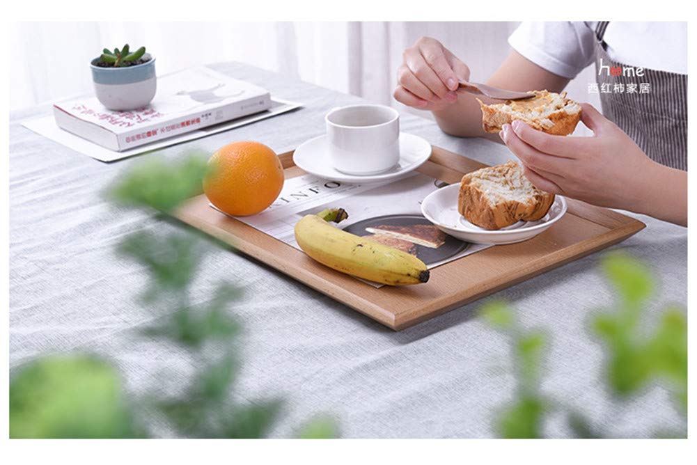 CISHNOU breakfast spreaders set enhances tables with warm, natural wood.