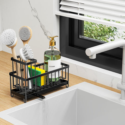 Cisily kitchen countertop organizer keeps essentials neatly within reach for daily tasks