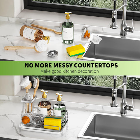 Cisily kitchen organization essentials help reduce countertop clutter