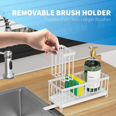 Cisily rustproof 304 stainless steel construction resists moisture and looks sleek.