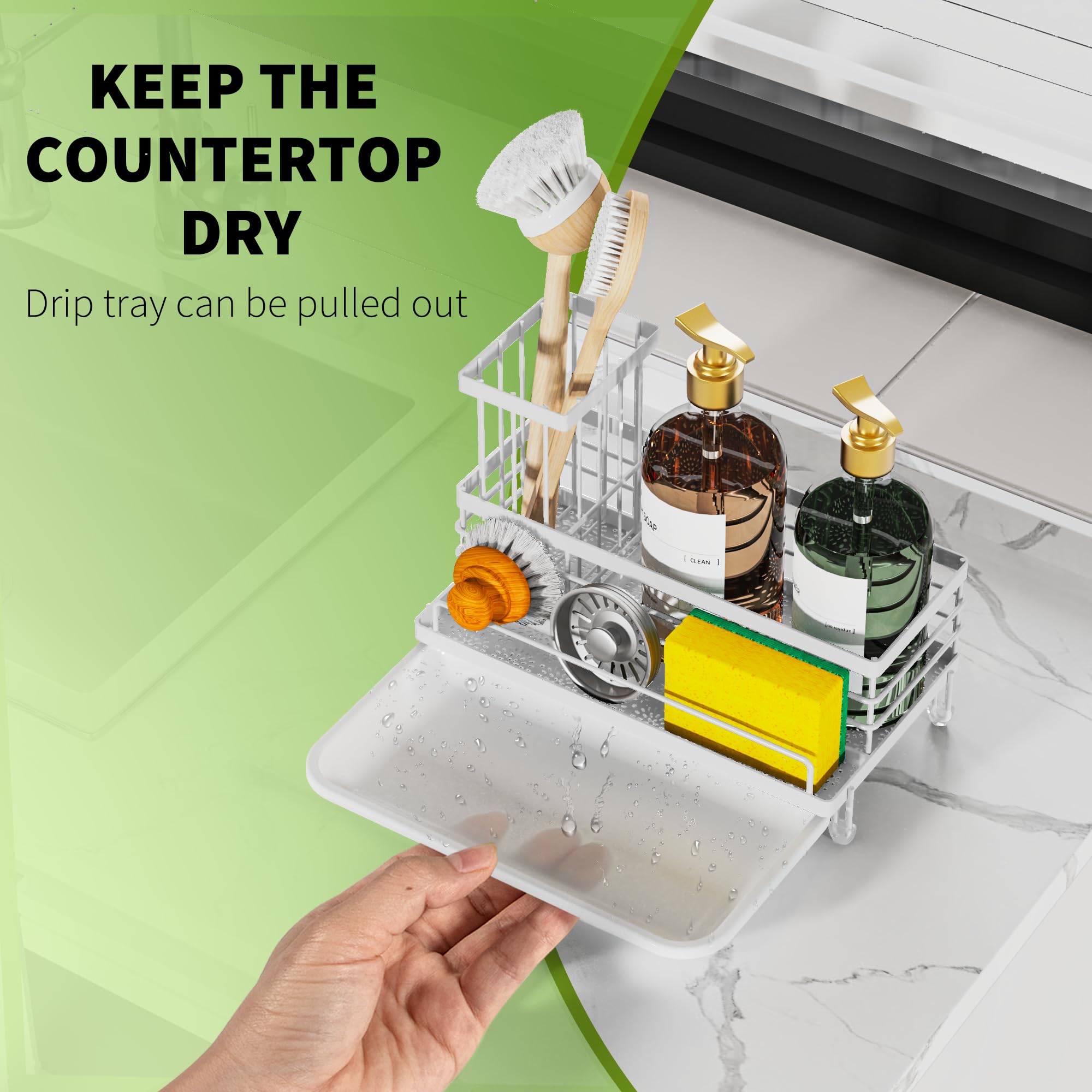 Cisily rustproof soap dish delivers lasting shine and easy soap access.