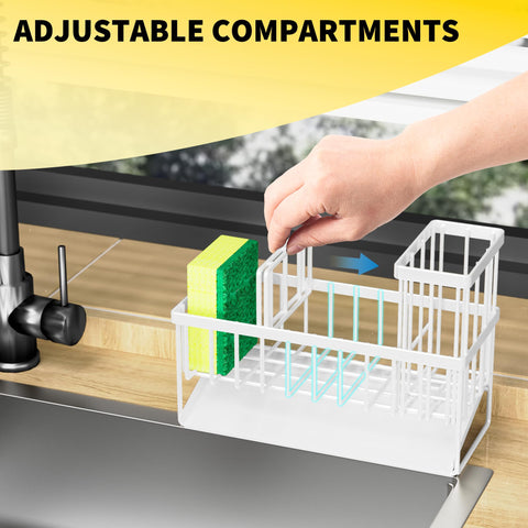 Cisily Sink Caddy compact space-saving design reducing countertop clutter