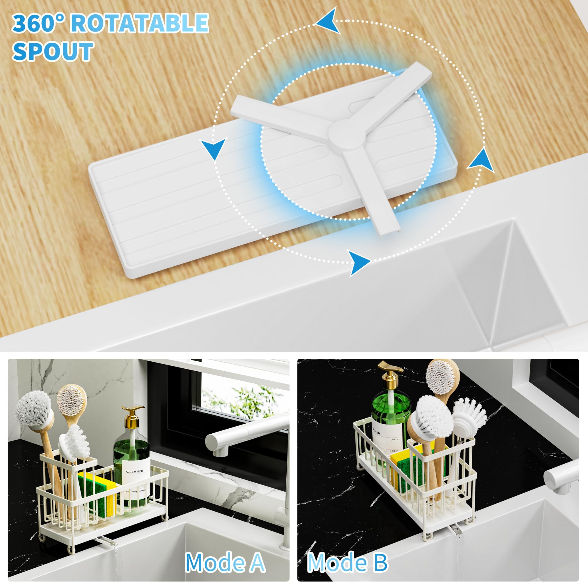 Cisily rustproof stainless steel construction for durable, easy cleaning