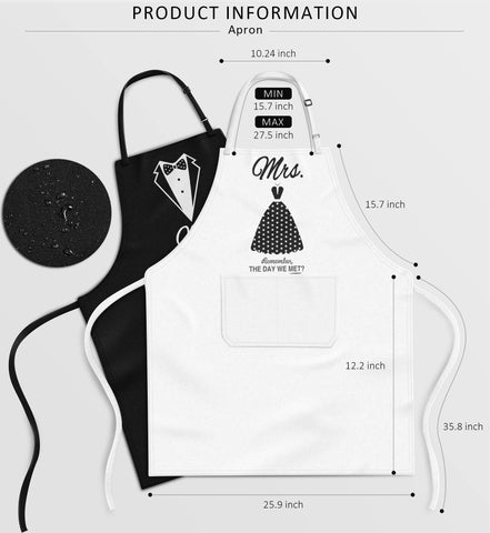 CITTA Mrs apron front view with practical pockets for everyday use