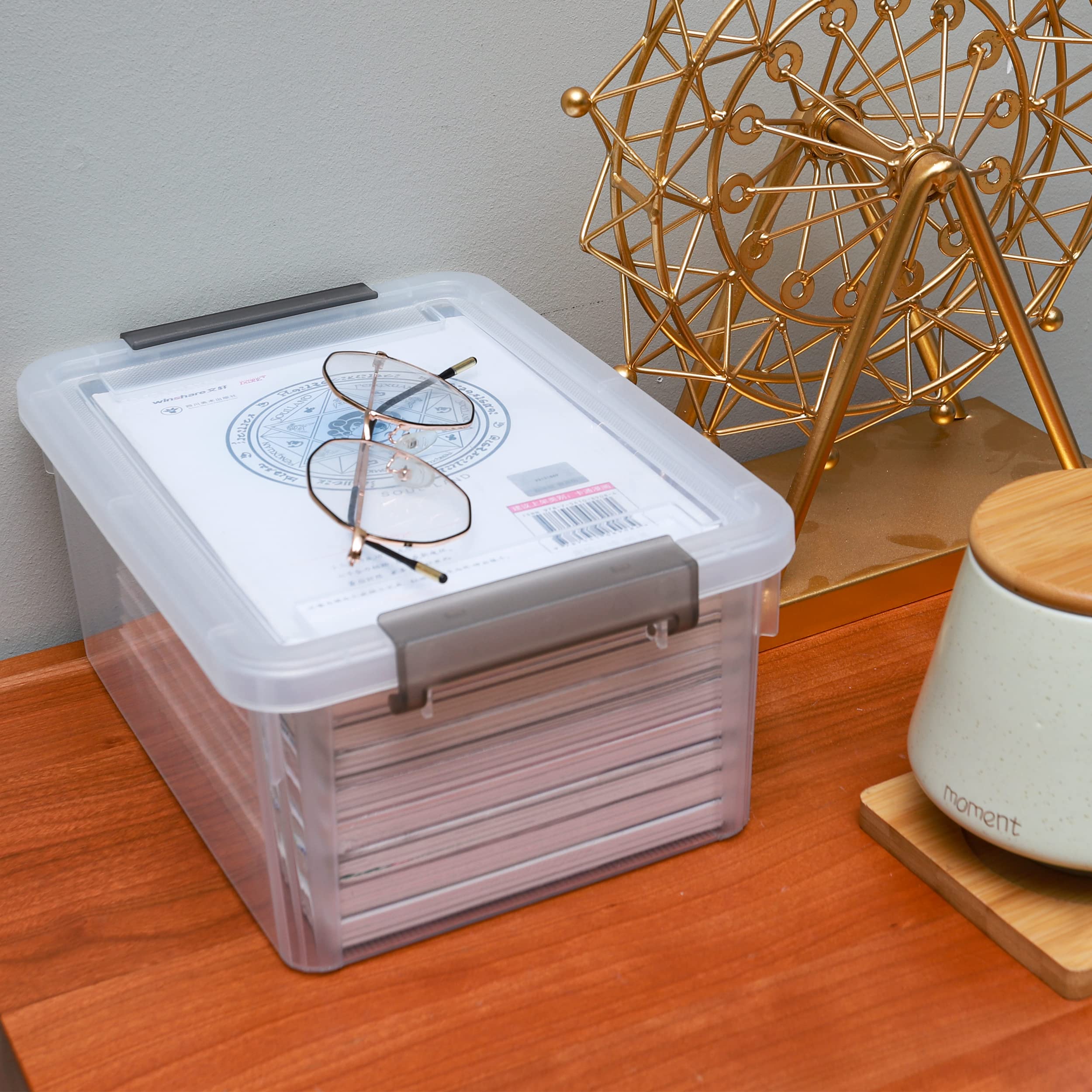 Citylife dimensioned bin 9.1 by 6.7 by 4.1 inches for easy access