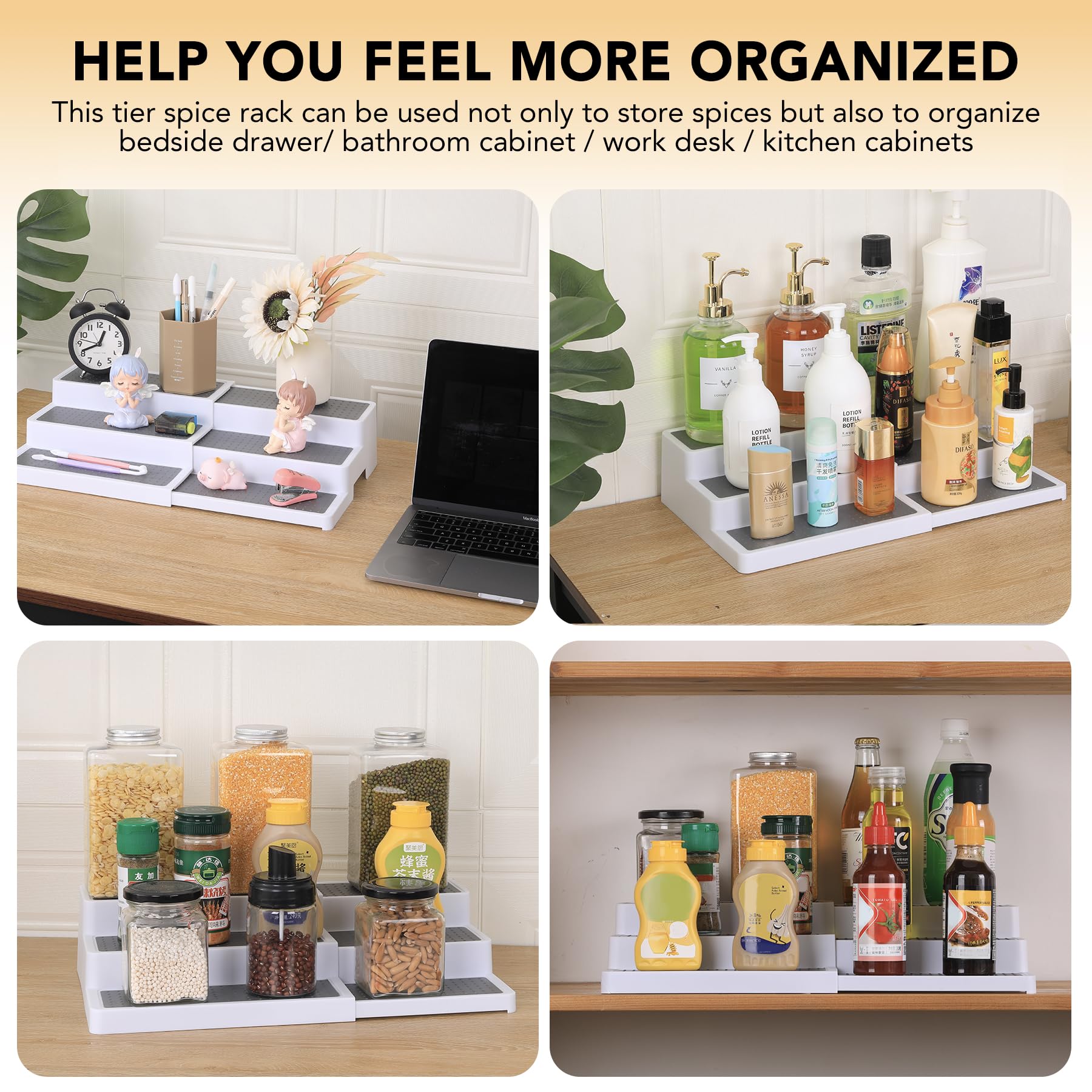 CiWiVOKi multipurpose storage for cans and cosmetics in kitchen