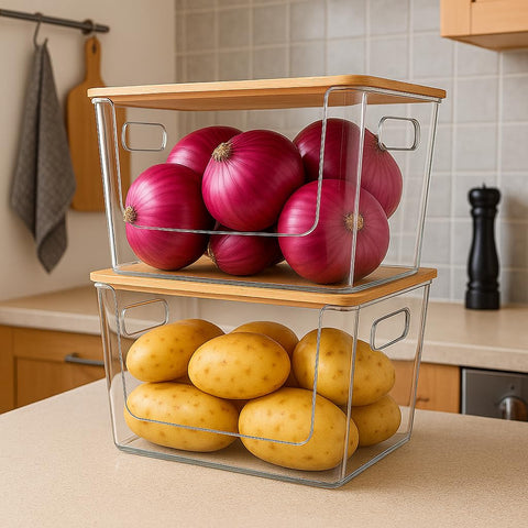 CiWiVOKi side handles enable easy carrying and repositioning of the organizer.