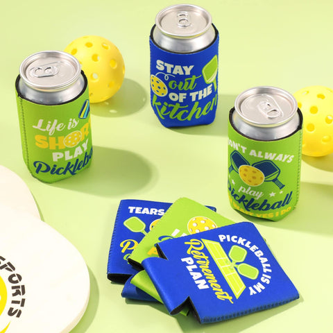 CiyvoLyeen pickleball can cooler with funny sayings adds party flair.