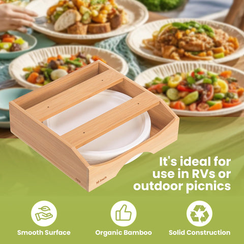 CKIU sustainable bamboo closeup communicates eco-friendly material choice.