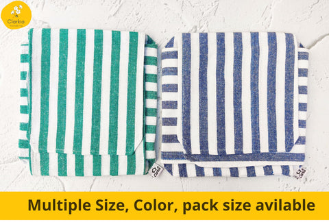 Clarkia blue wrap beside casserole illustrates reusable kitchen essentials.