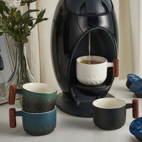 CLASGLAZ minimal-design demitasse cups suit versatile table styling.