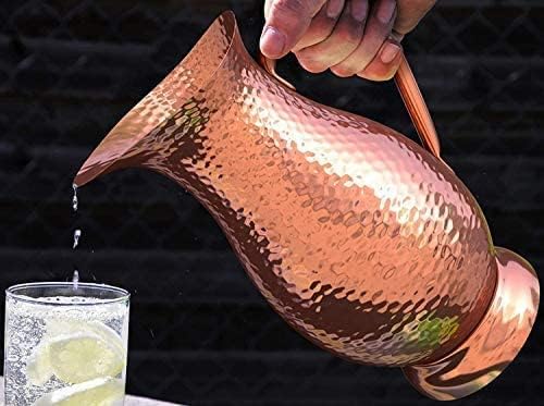 Classic Mules Gift-ready copper pitcher ships in presentable packaging for special occasions.