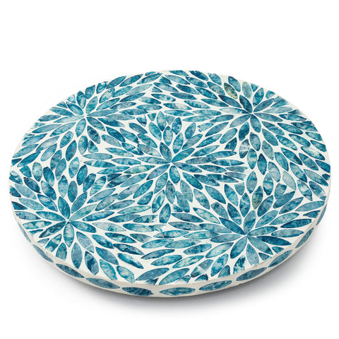 CLAYNIX Lazy Susan on dining table as stylish centerpiece with practical organization.