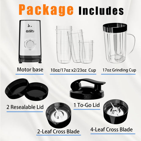 CLCWUJ non-slip pads stabilize the blender during operation