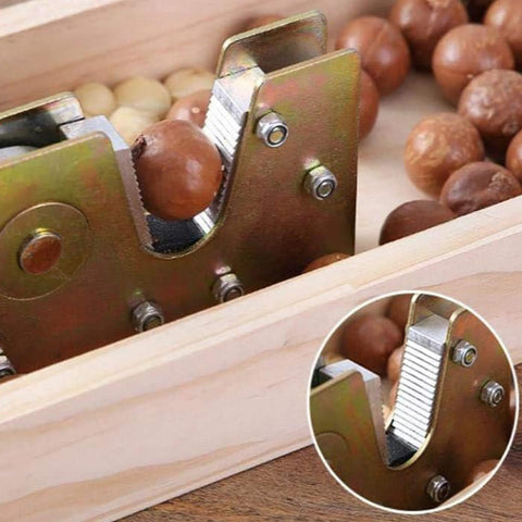 CLEABANKE jagged jaws grip nuts securely without slipping.