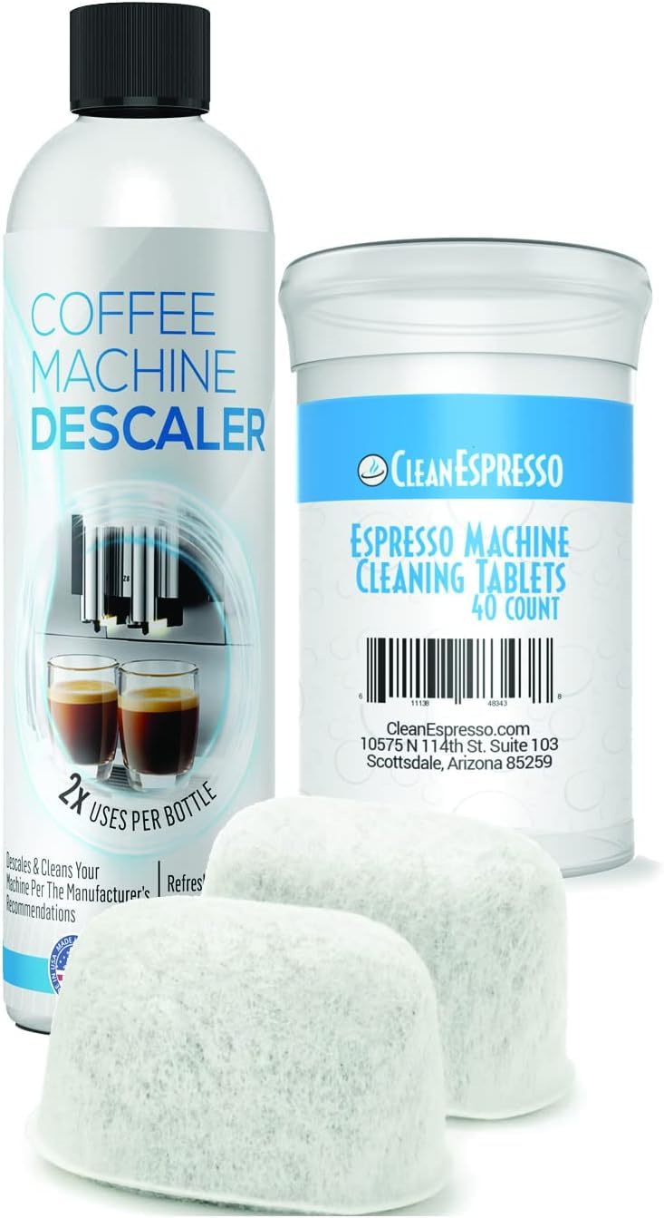 CleanEspresso 40-pack cleaning tablets for Breville maintenance.