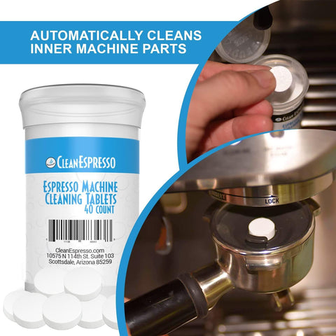 Replacement filters included for ongoing espresso quality.