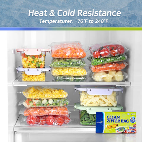 CLEANWRAP multipurpose storage bag suitable for fruits and vegetables.