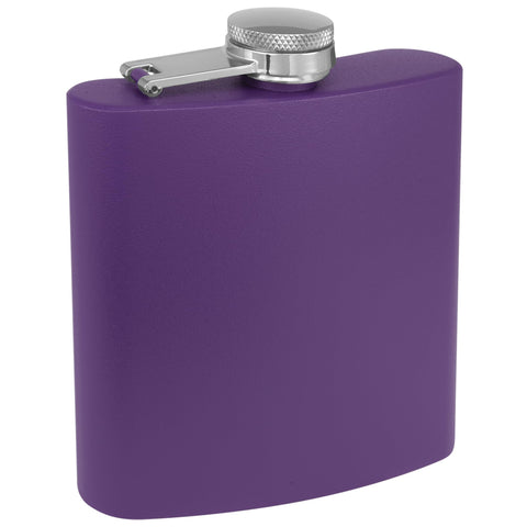 Durable powder-coated stainless steel flask by Clear Water Home Goods