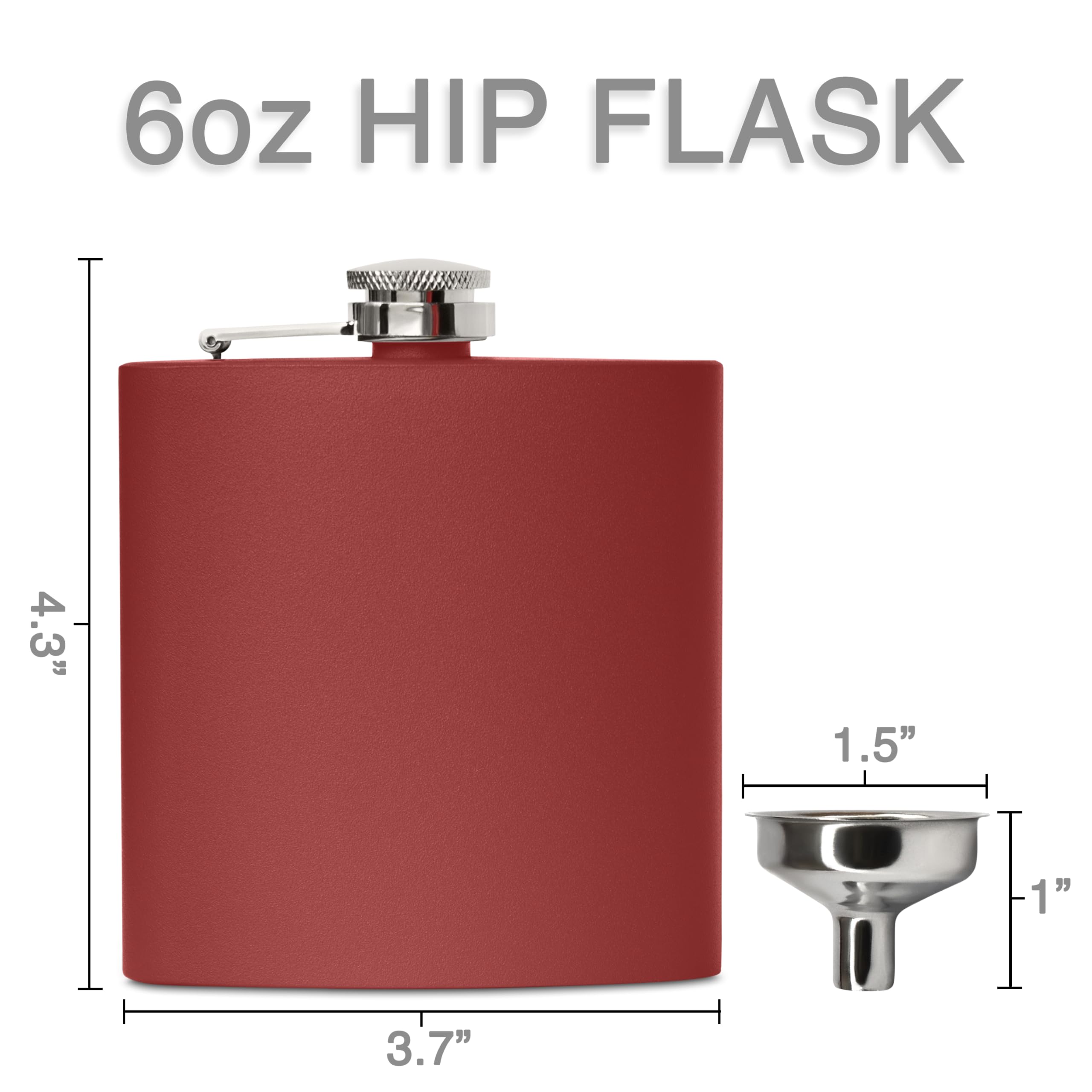 Clear Water Home Goods funnel included for mess-free filling