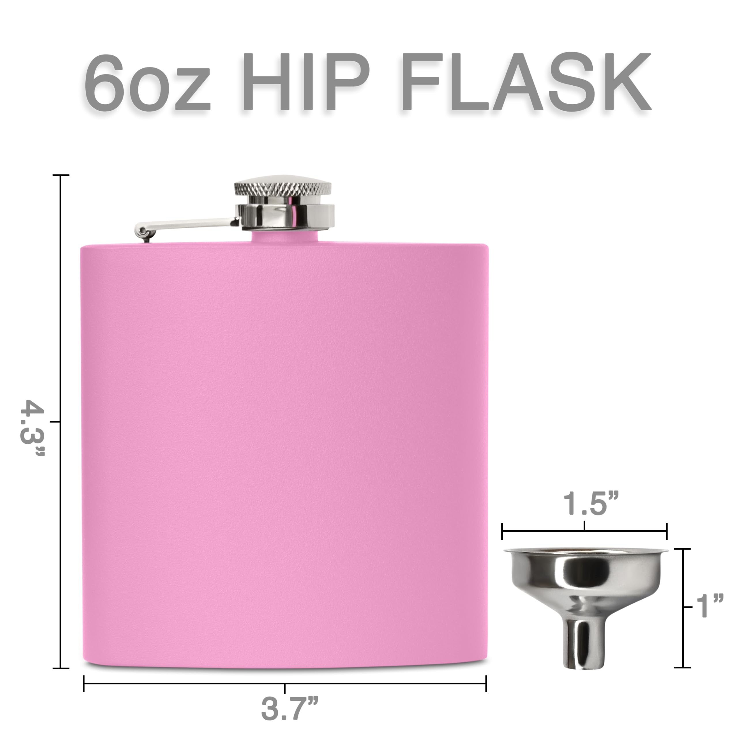 Clear Water Home Goods durable stainless steel flask construction