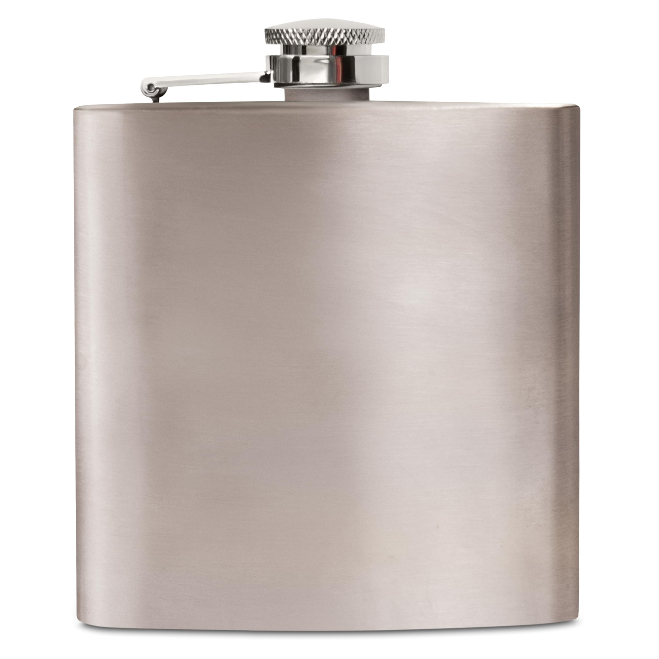 Clear Water leak-proof cap attached, securing the flask during travel.