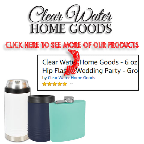 Detailed view of rose gold glitter surface on Clear Water flask