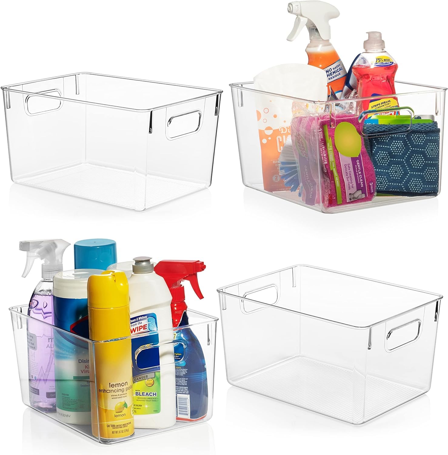 ClearSpace clear bin for pantry organizers, providing quick access and visibility.