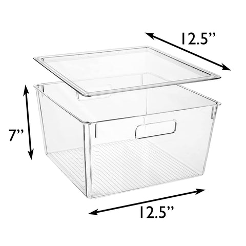 ClearSpace XL durable BPA-free bin supports dorms, offices, and homes