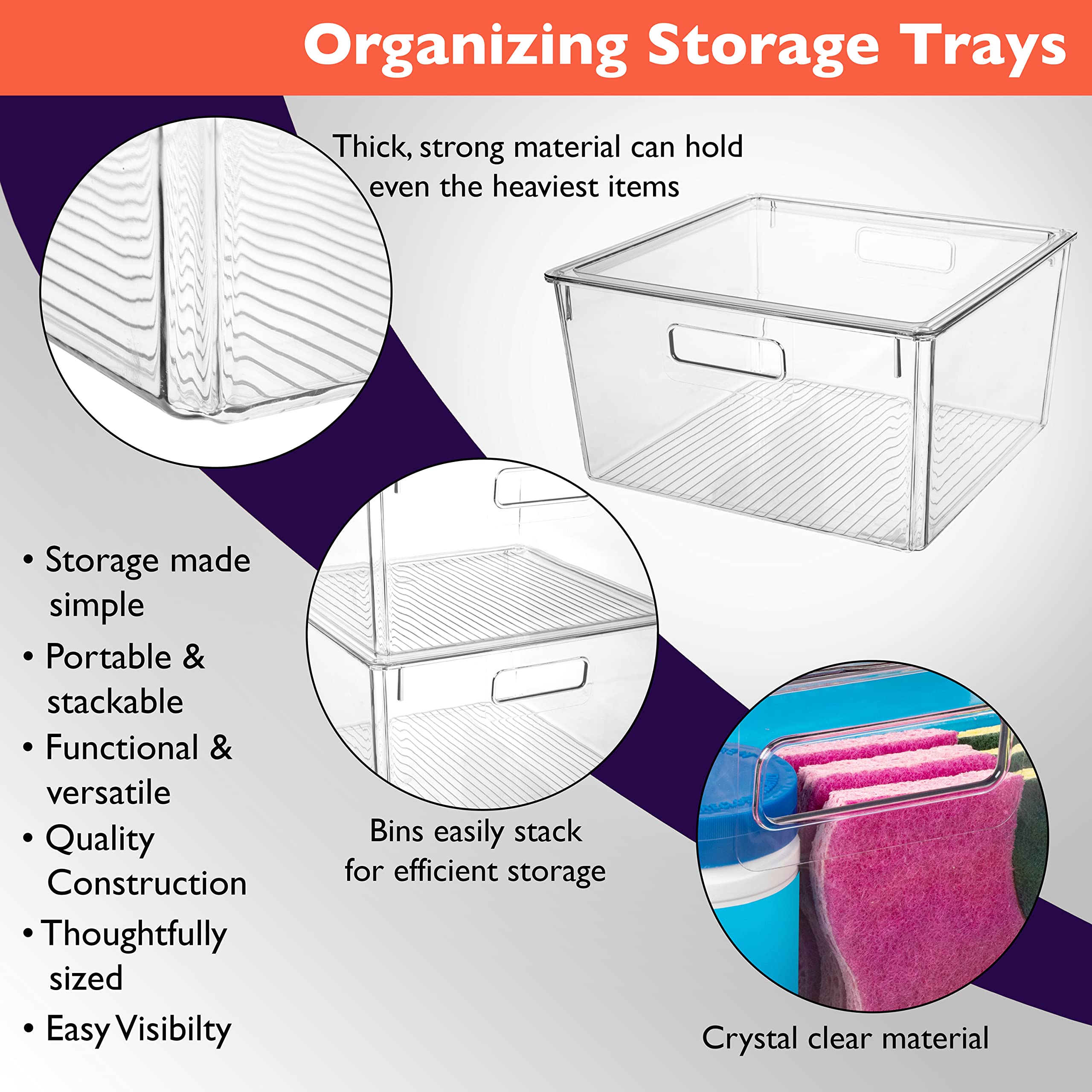 ClearSpace XL pantry bin helps tidy shelves and simplify meal prep