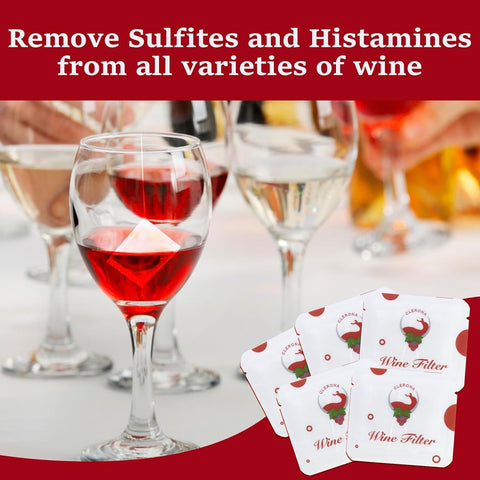 Clerona BPA-free filtration technology for wine purification without flavor changes.
