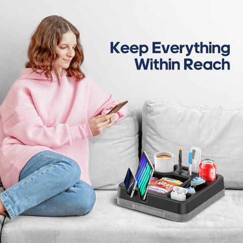 CLESOO couch anti-spill design helps prevent messes.