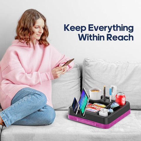 CLESOO easy-clean material helps wipe away crumbs and spills