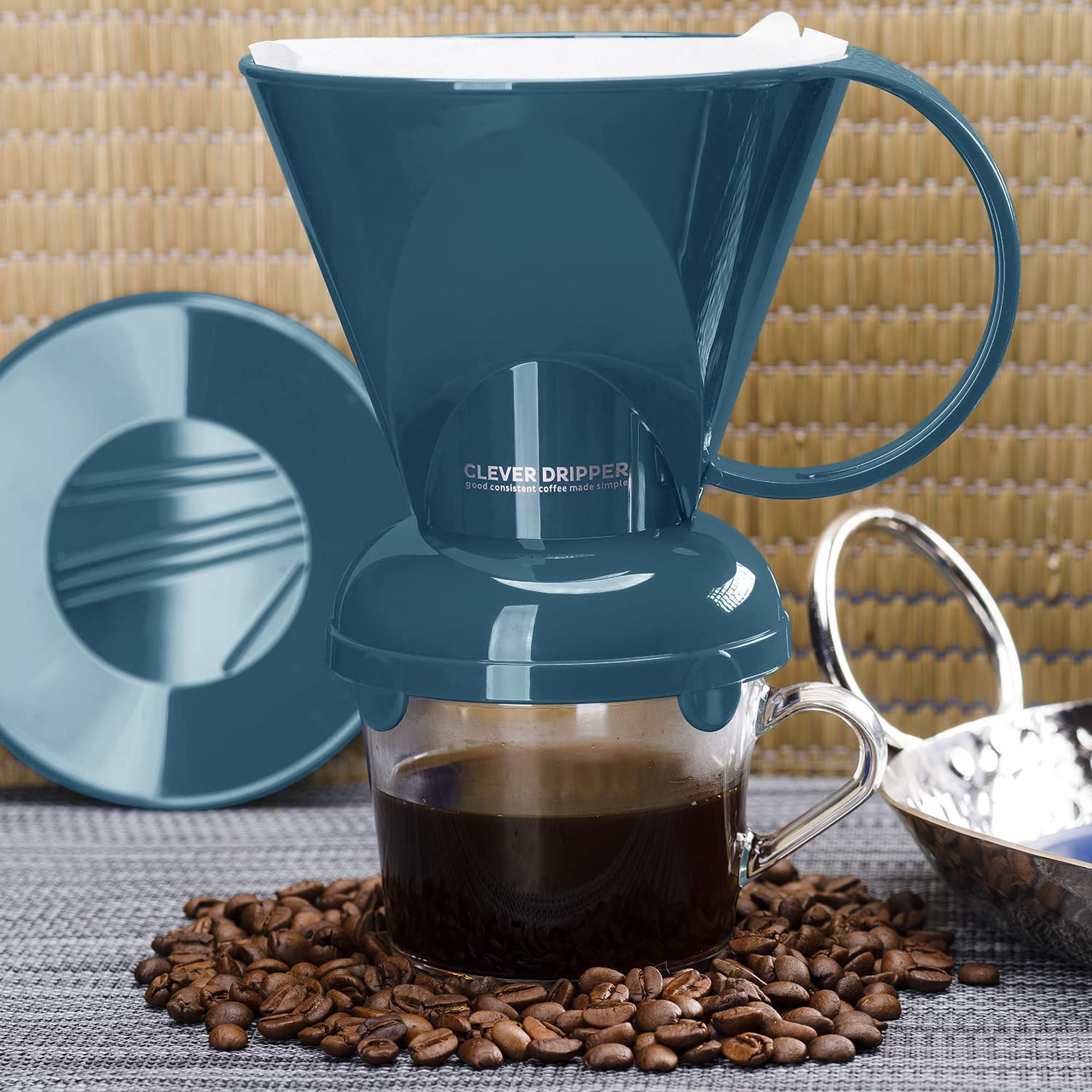 Clever 18 oz size fits mugs and travel tumblers