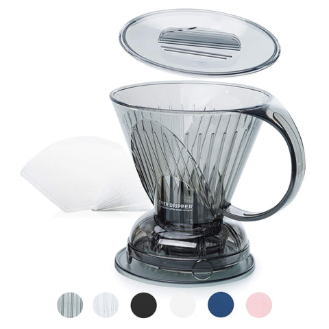 Clever Coffee Dripper Cloud 18-oz ready to brew, simple pour-over.