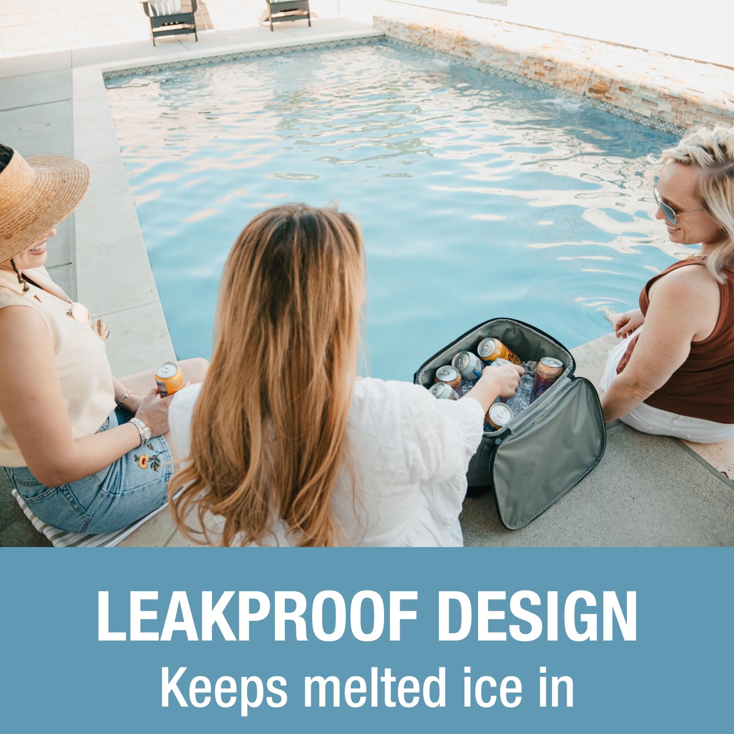 CleverMade Tahoe leakproof liner keeps contents dry