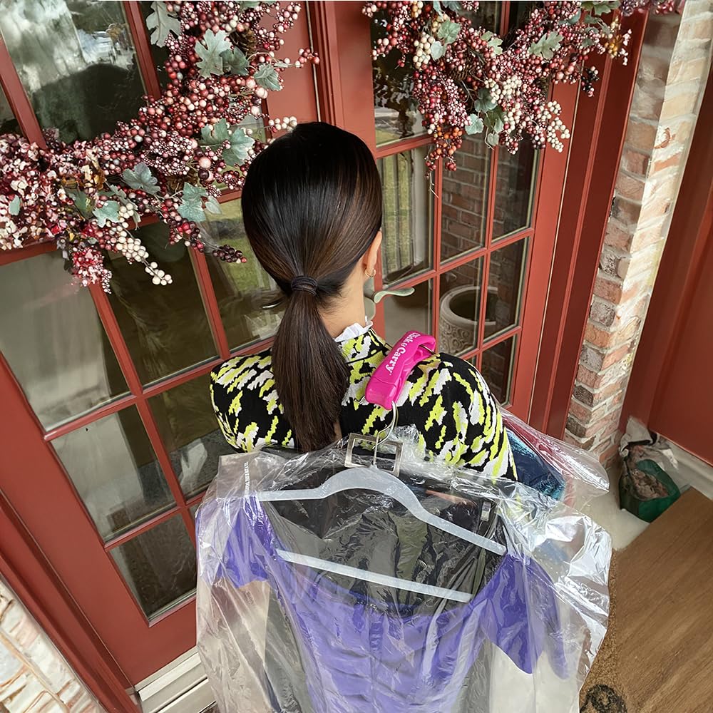 Click & Carry two-pack provides extra hands-free storage for trips.