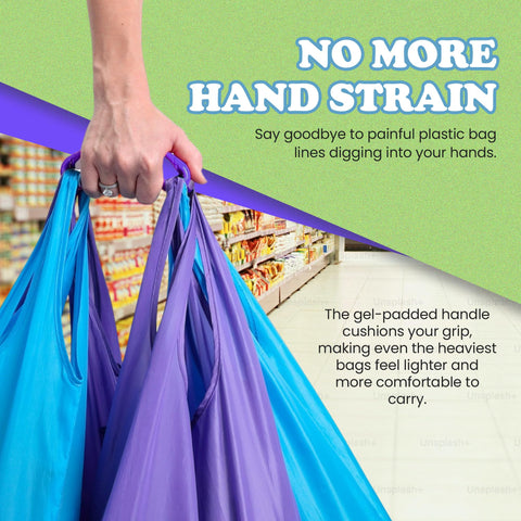 Click & Carry compact design ready to stash in car or bag