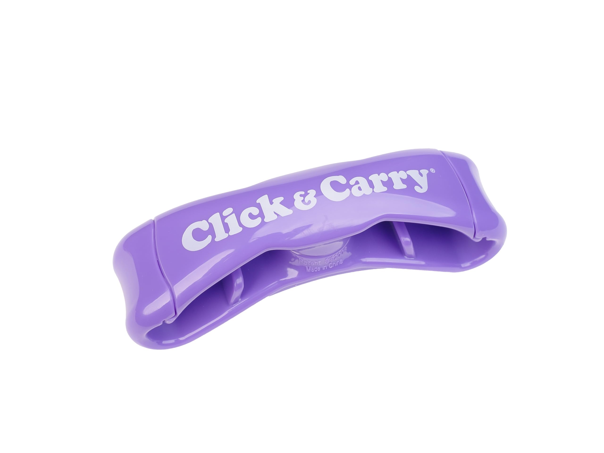 Click & Carry gel-padded handle closeup for comfortable multi-bag carrying