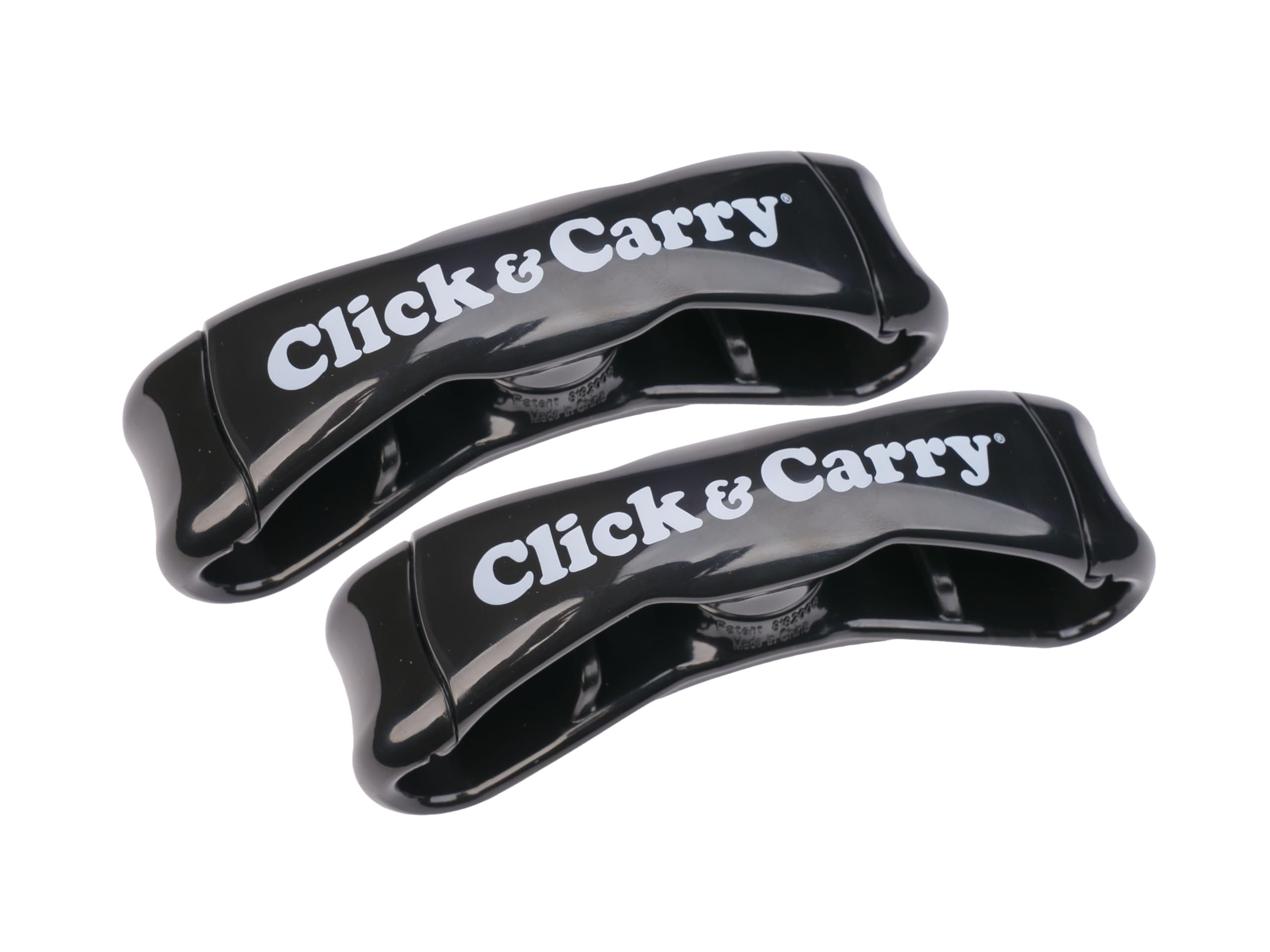 Click & Carry grocery bag holder gel-padded-handle eases heavy loads.