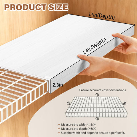 Clicliet PVC shelf liner close-up shows smooth, easy-to-clean surface