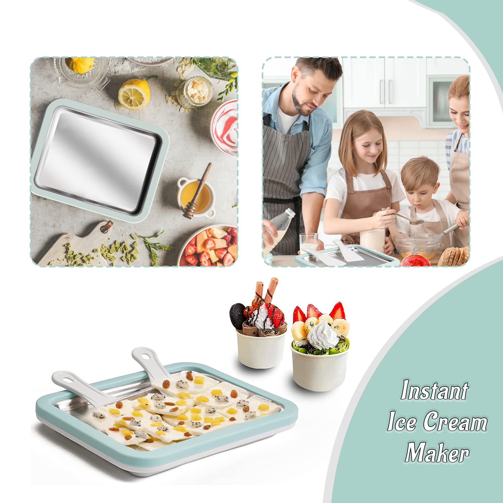 Climafusion versatile pan ideal for ice cream, sorbet, yogurt, and more